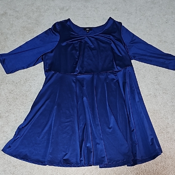 Ellos Blue Dress Plus Size 26 - Picture 1 of 3